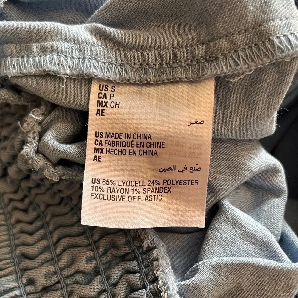 Bar III Chambray Tiered Mini Skirt Size Small